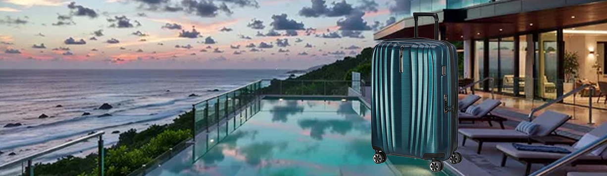 Store kofferter, god plass og maksimal fleksibilitet. For reiser 2 uker +.