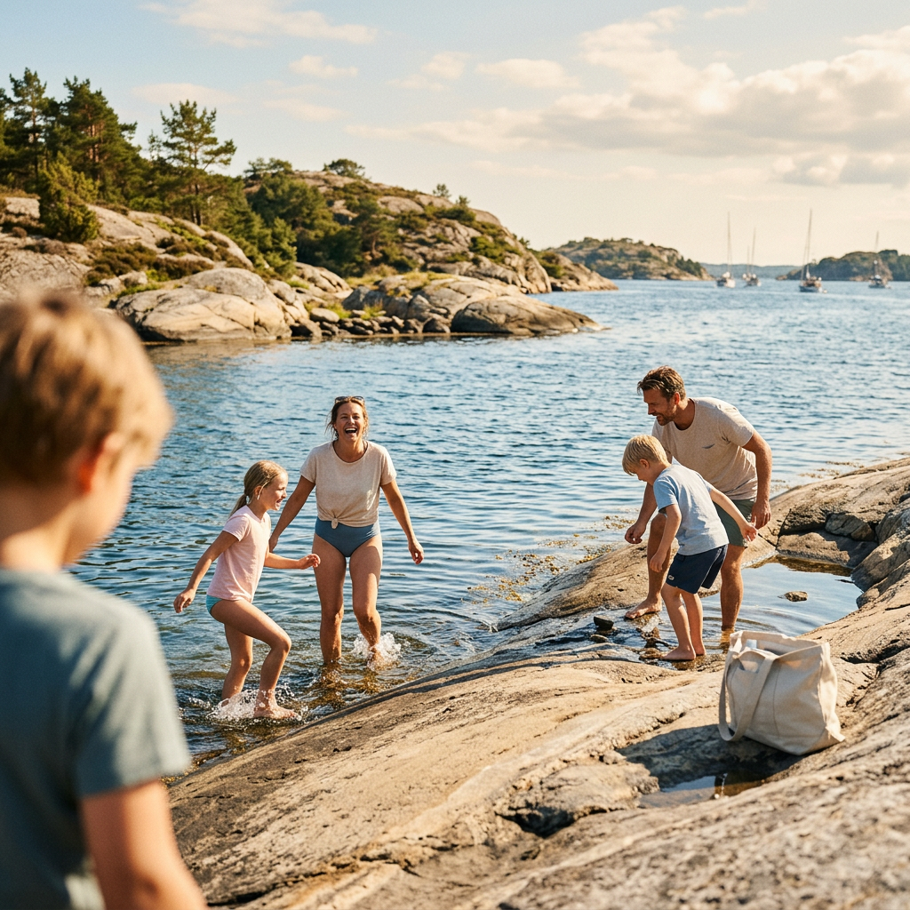 Utstyr for sommerens dager i vann og sol