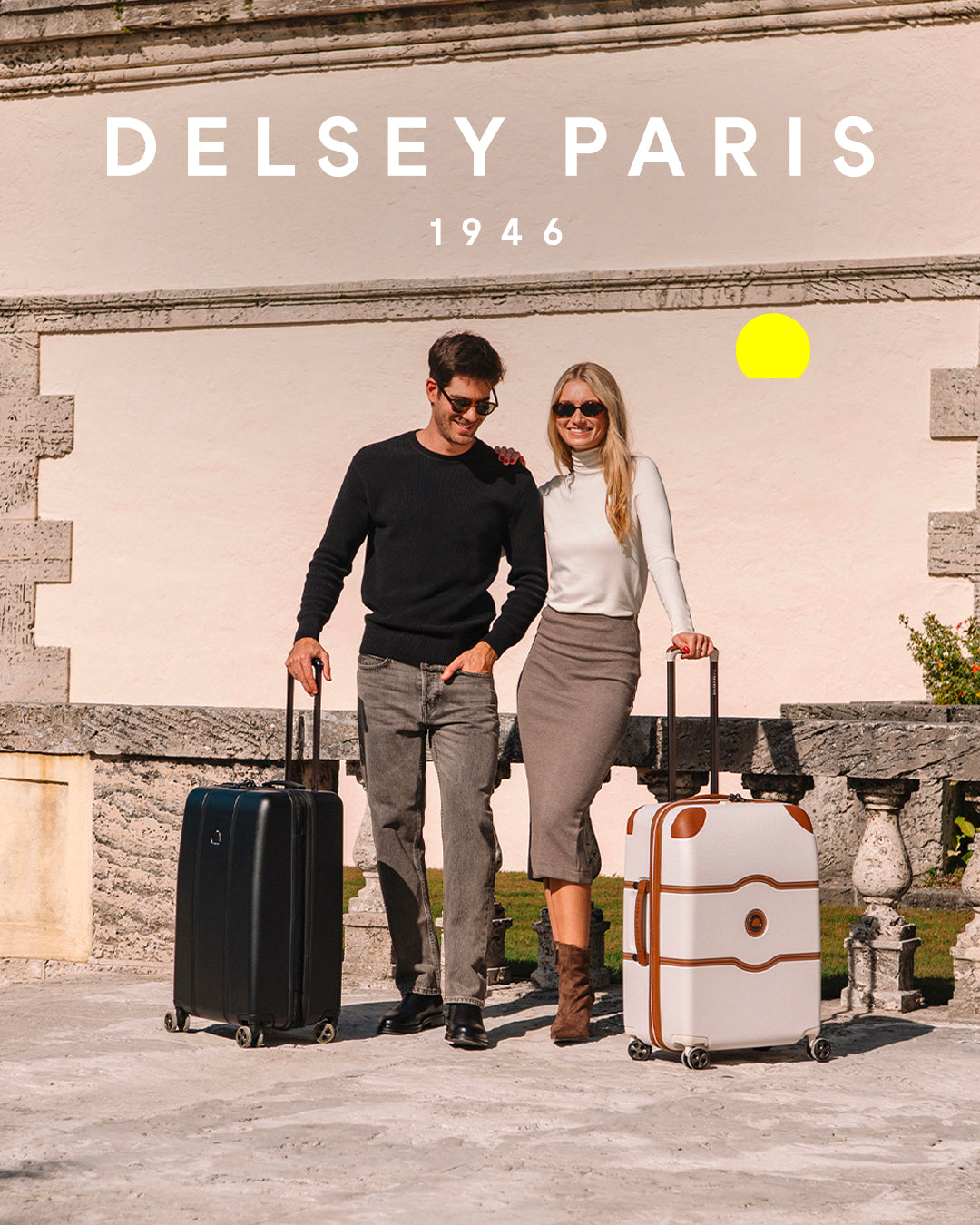 Oppdag Delsey-kofferter hos Bagbrokers