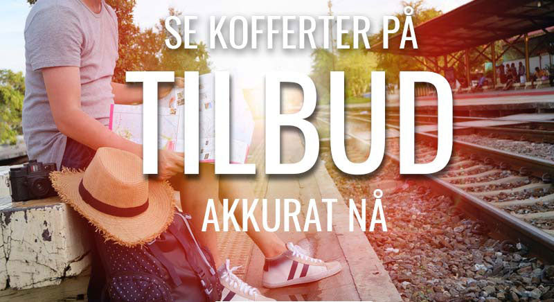 Kofferter på tilbud - hold deg oppdatert!