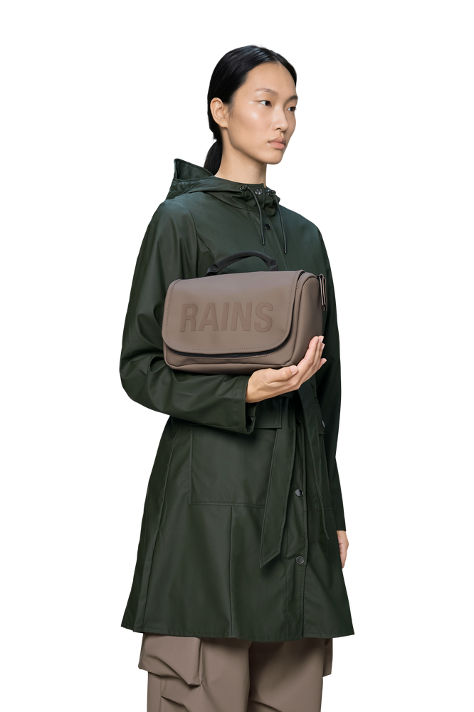 Rains Texel Wash W3 Bag Henge toalettmappe Cinder