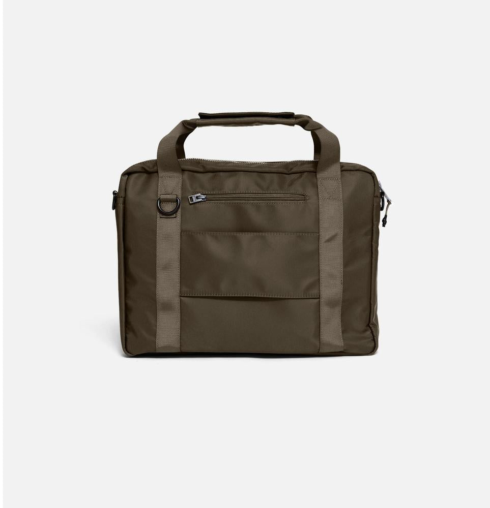 AY Studios Breifcase Army Green-Pc-Veske-BagBrokers