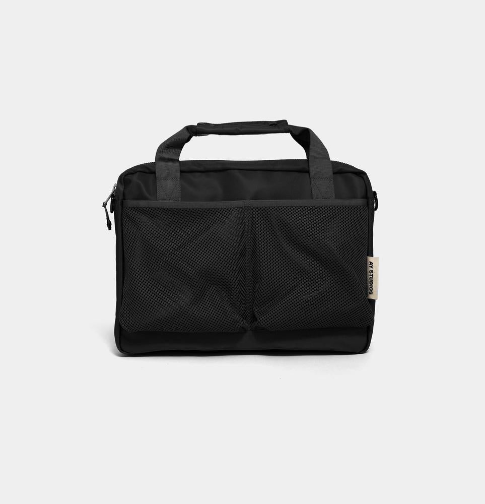 AY Studios Breifcase Black-Pc-Veske-BagBrokers