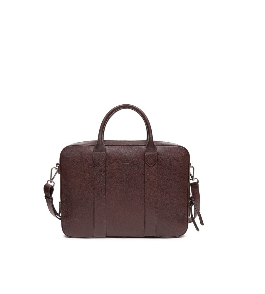 Adax Bergamo Andie Portfolio Laptop Bag Dark Brown-Veske-BagBrokers
