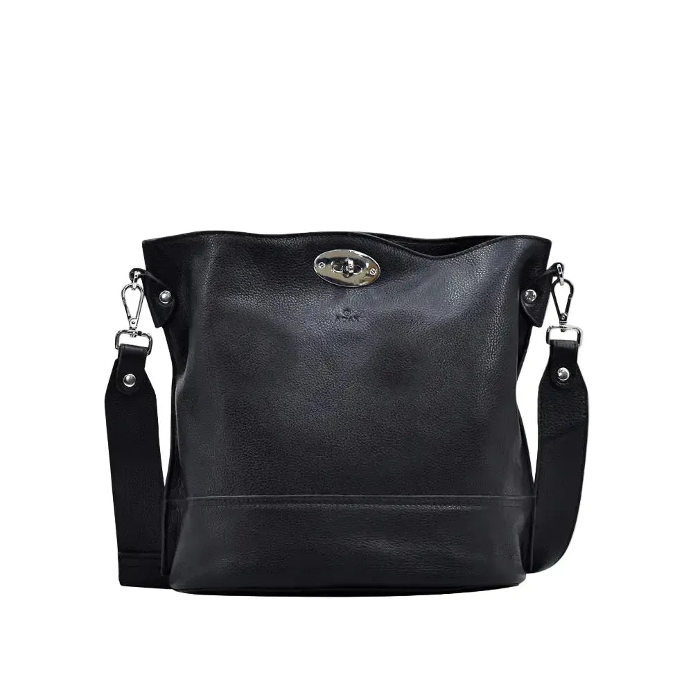 Adax Brescia skulderveske Amara Svart-Veske-BagBrokers