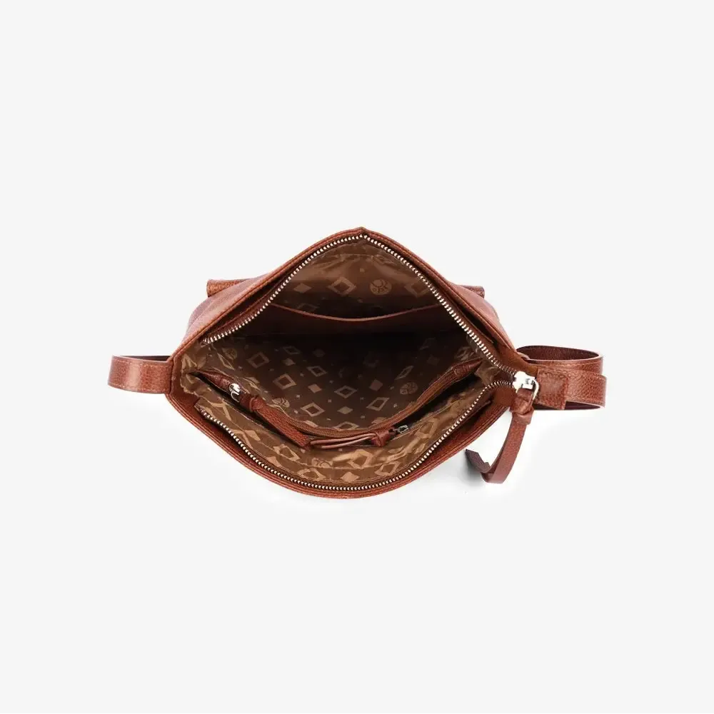 Adax Brescia skulderveske Birgitte Caramel-Veske-BagBrokers