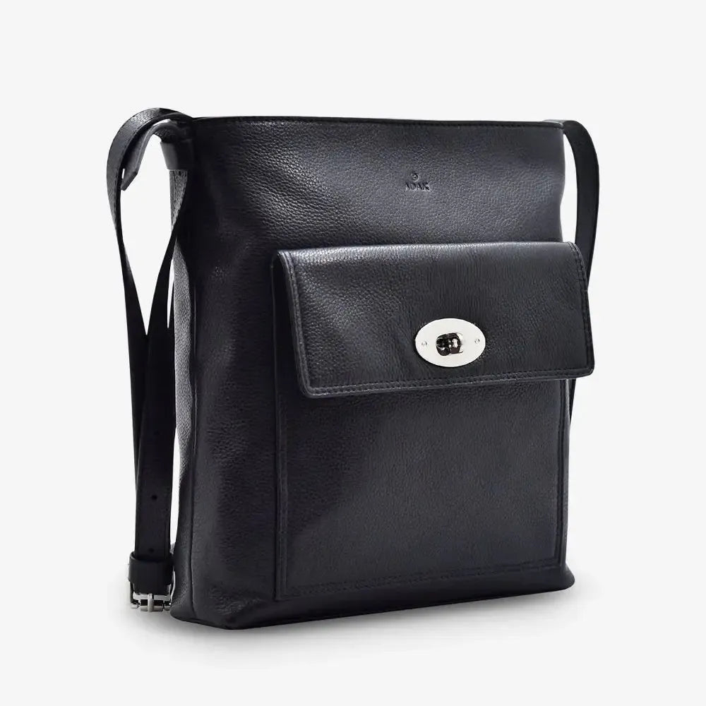 Adax Brescia skulderveske Birgitte Svart-Veske-BagBrokers