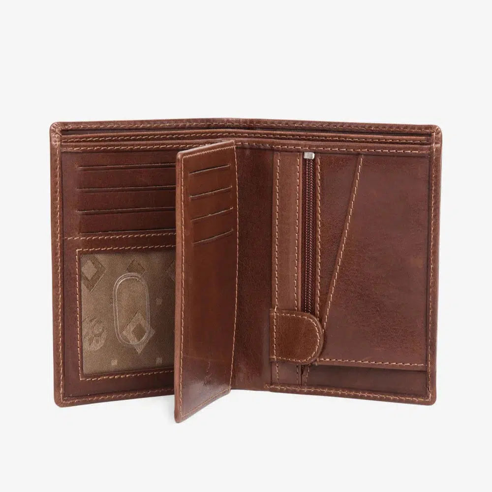 Adax Chicago lommebok John Brun-Lommebok/ Kortholder-BagBrokers