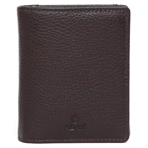 Adax Cormorano Wallet Nini Mørkebrun-Lommebok/ Kortholder-BagBrokers