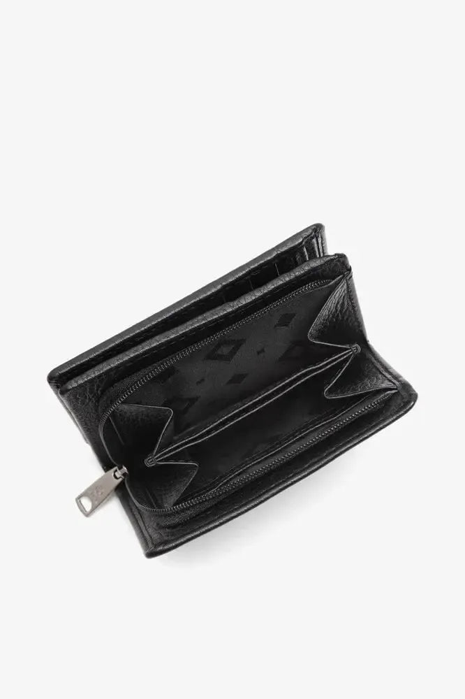 Adax Cormorano Wallet Nini Svart-Lommebok/ Kortholder-BagBrokers