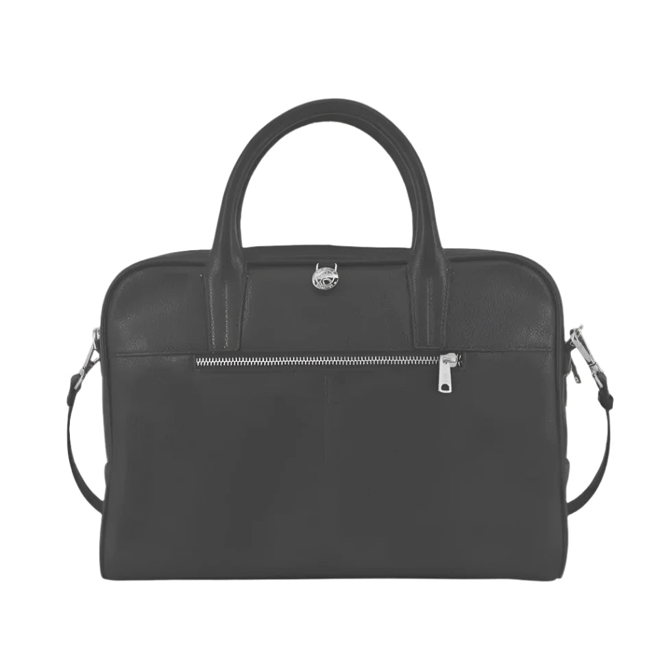 Adax Napoli business bag Mio Skinn Svart-Veske-BagBrokers