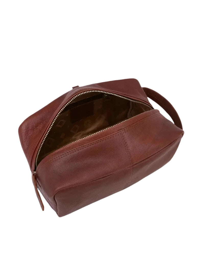 Adax Prato toalettmappe Harry Mørkebrun-BagBrokers