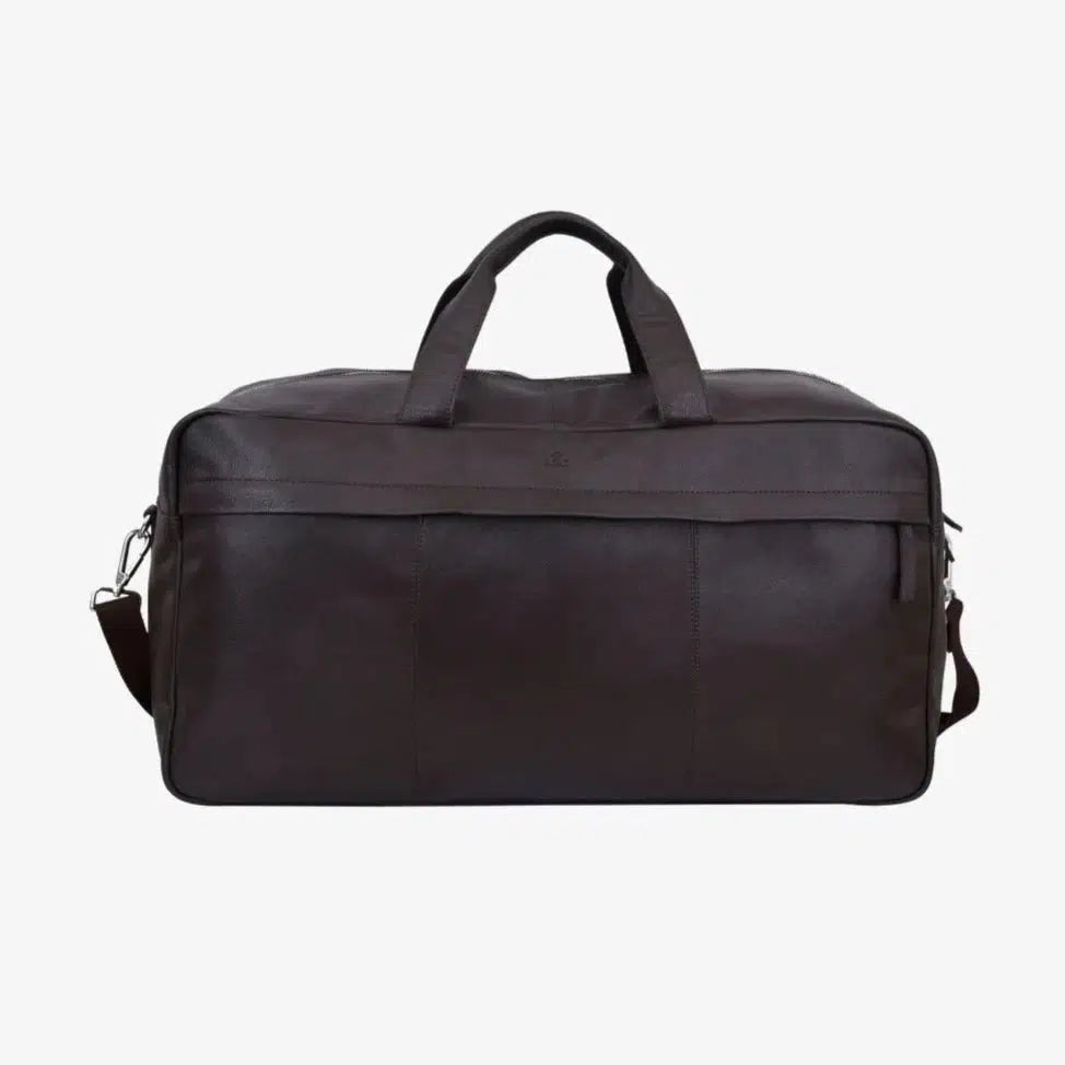 Adax Prato weekend bag Arthur Dark Brown-Bagger-BagBrokers