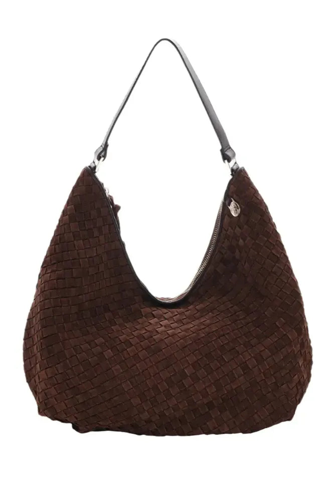 Adax Rozzano flettet skulderveske Mindy Chocolate-Veske-BagBrokers