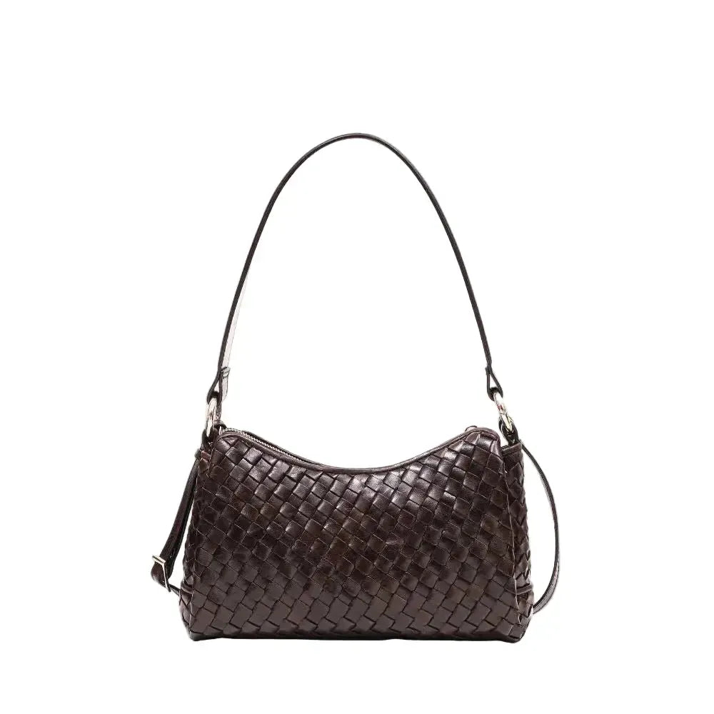 Adax Salerno Skulderveske Eleonora Dark brown-Veske-BagBrokers