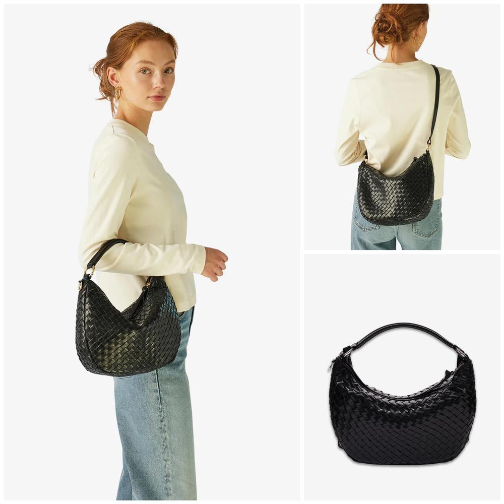 Adax Salerno Skulderveske Marlin Svart-Veske-BagBrokers