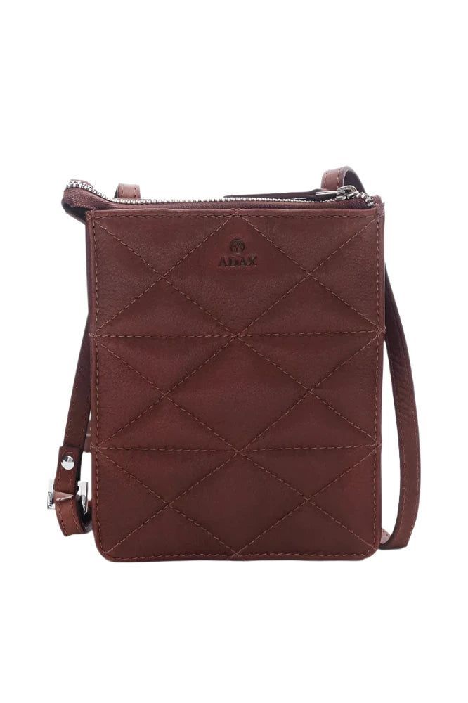Adax Venezia mobil veske Evelin Chocolate-Veske-BagBrokers