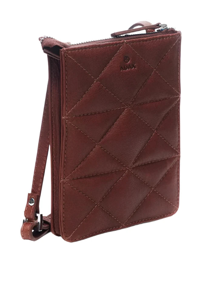 Adax Venezia mobil veske Evelin Chocolate-Veske-BagBrokers