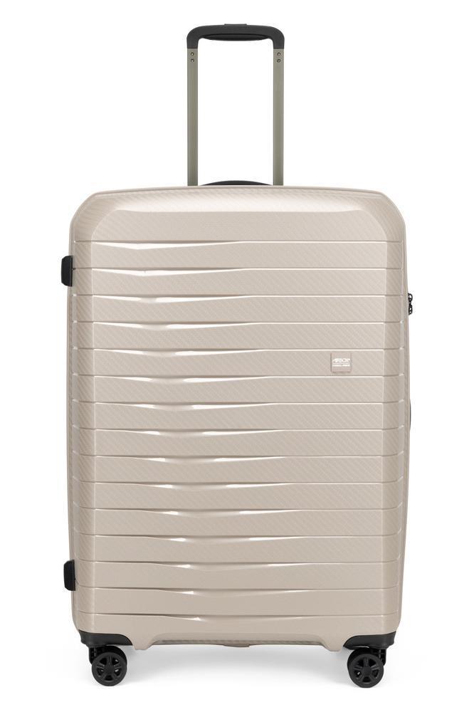 AirBox sett med harde trillekofferter 55+66+74 cm Champagne-Harde kofferter-BagBrokers