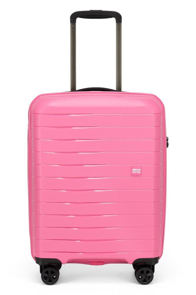 Airbox hard 55 cm kabinkoffert 2,3 kg 39 liter Metallic Pink-Harde kofferter-BagBrokers