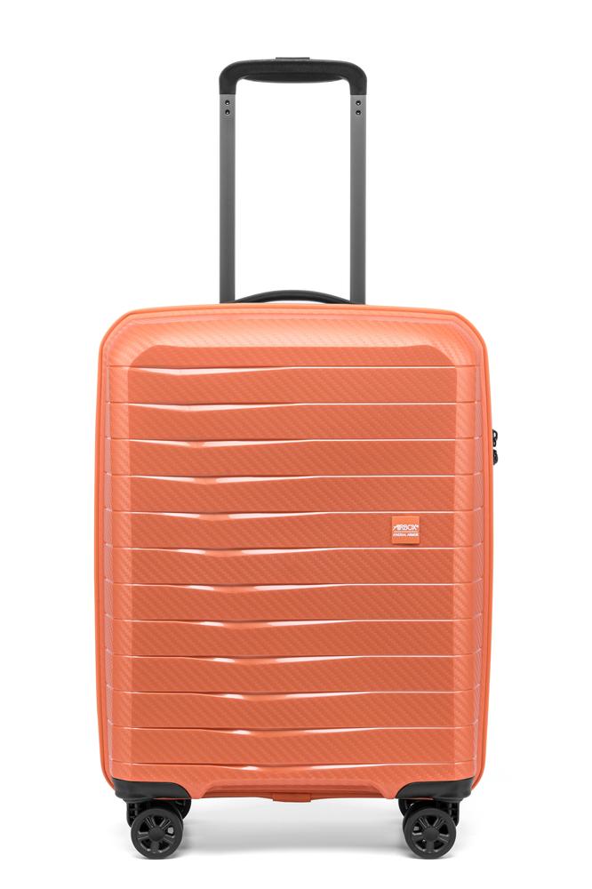 Airbox hard 55 cm kabinkoffert 2,3 kg 39 liter Orange-Harde kofferter-BagBrokers