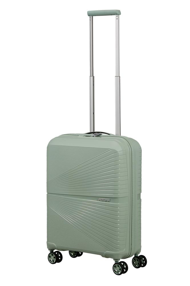 American Tourister Airconic kabinkoffert 4 hjul 55 cm Saturn Sage-Harde kofferter-BagBrokers