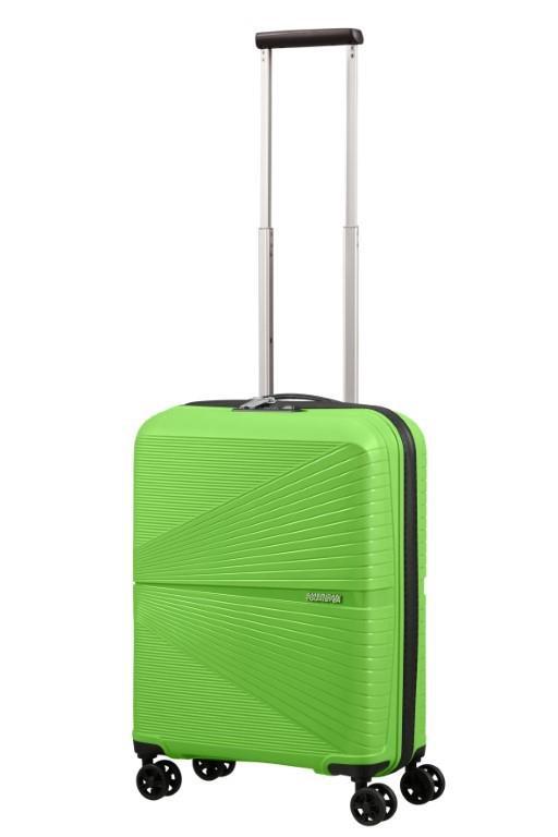 American Tourister Airconic kabinkoffert med 4 hjul 55 cm Acid Green-Harde kofferter-BagBrokers