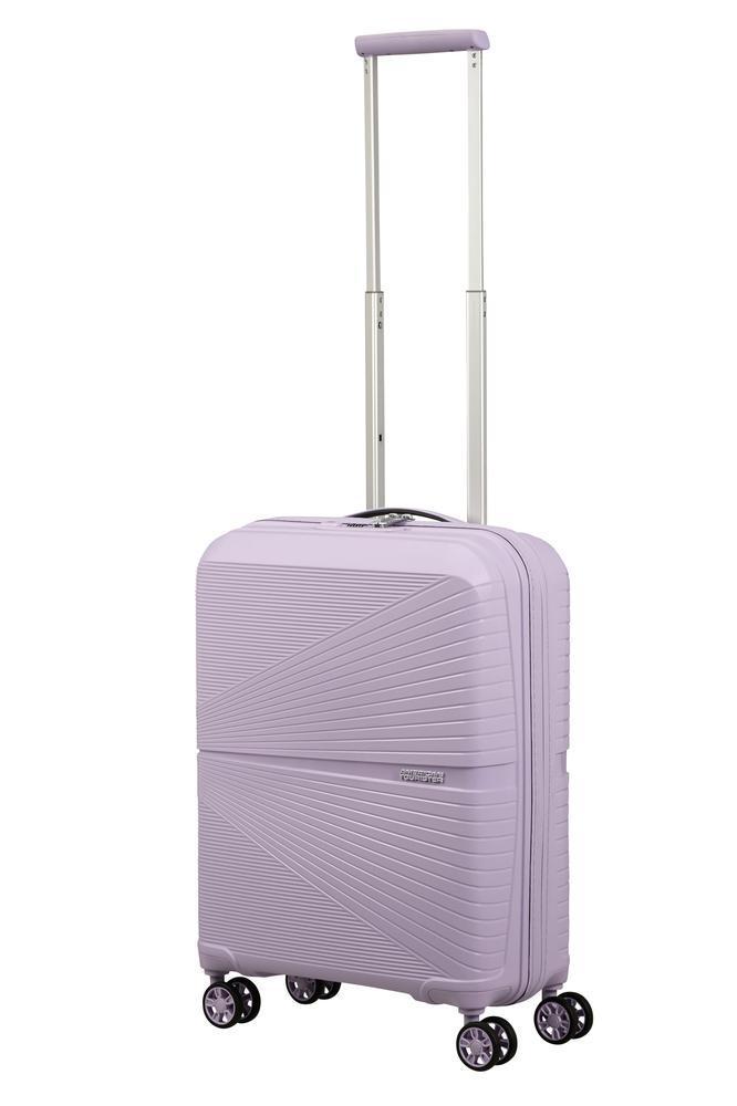 American Tourister Airconic kabinkoffert med 4 hjul 55 cm Stormy Lilac-Harde kofferter-BagBrokers