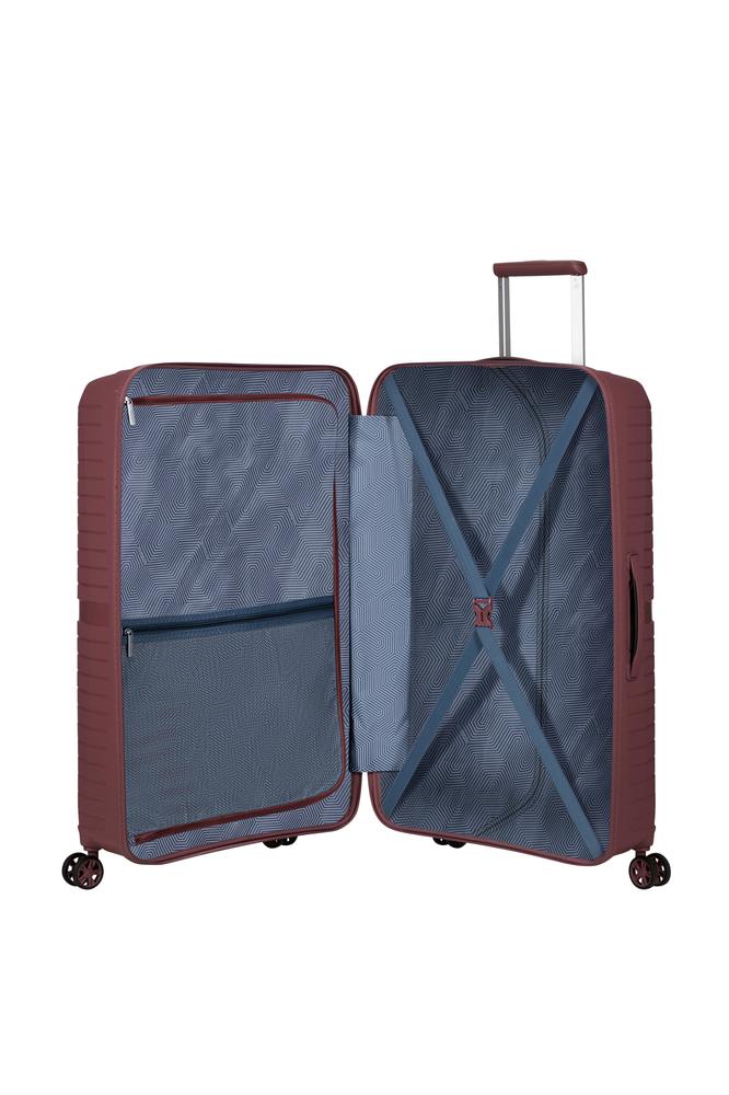 American Tourister Airconic stor koffert med 4 hjul 77 cm Galactic Mauv-Harde kofferter-BagBrokers