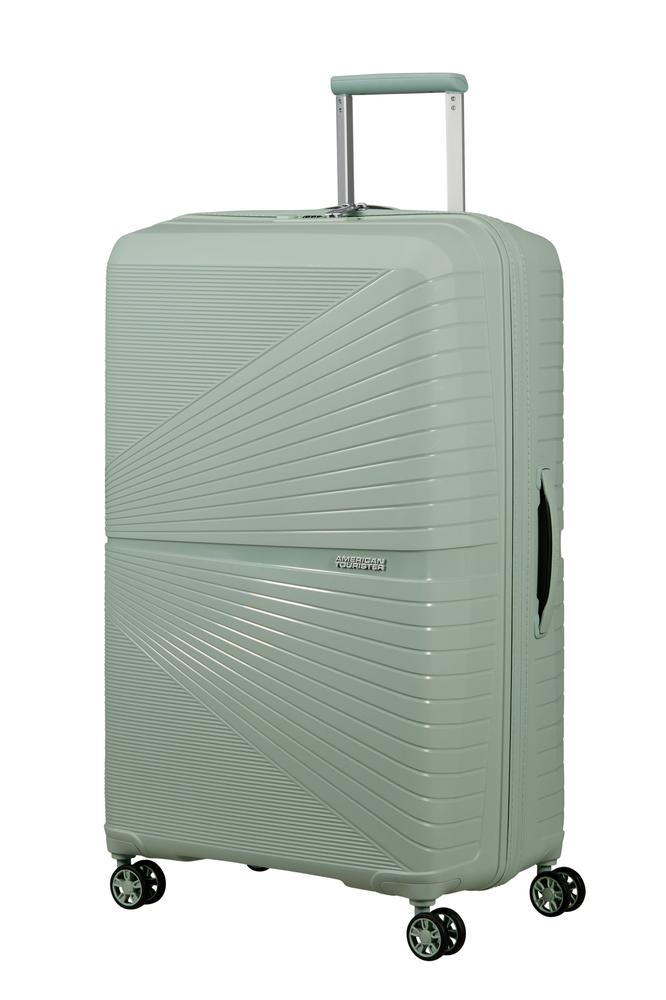 American Tourister Airconic stor koffert med 4 hjul 77 cm Saturn Sage-Harde kofferter-BagBrokers
