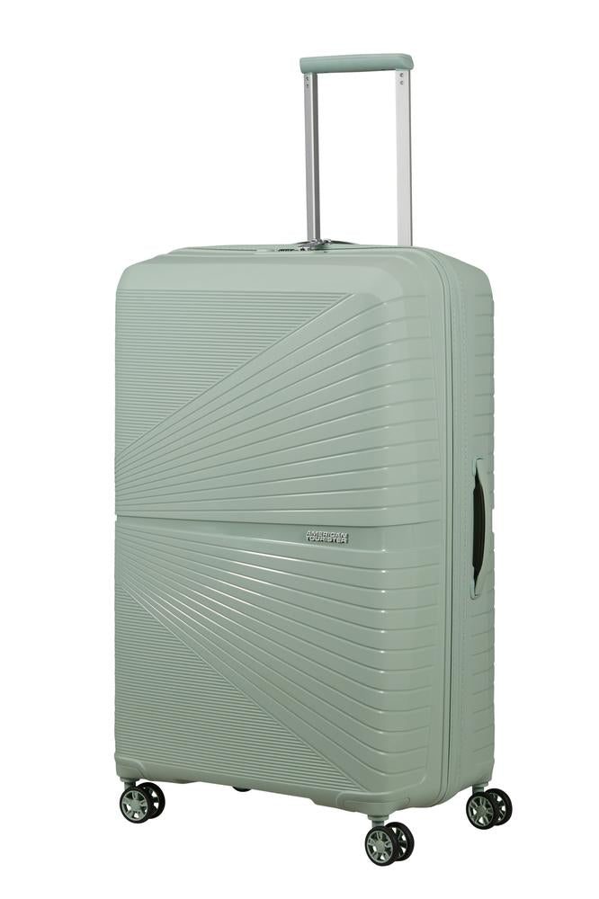 American Tourister Airconic stor koffert med 4 hjul 77 cm Saturn Sage-Harde kofferter-BagBrokers