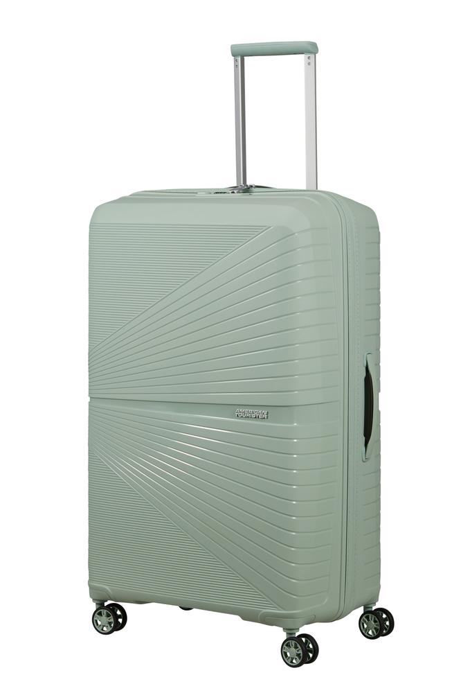 American Tourister Airconic stor koffert med 4 hjul 77 cm Saturn Sage-Harde kofferter-BagBrokers