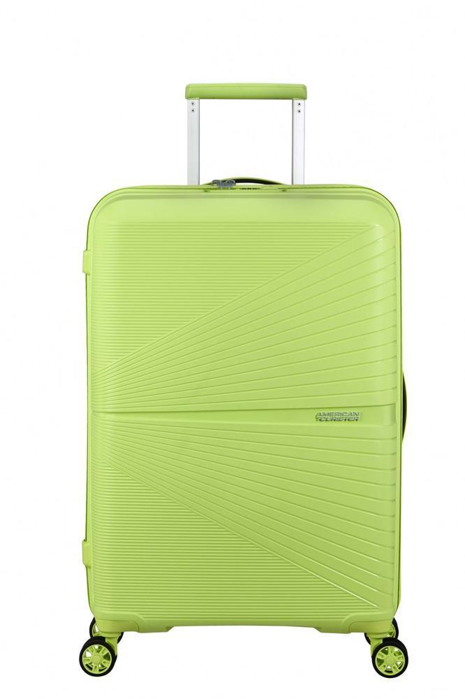 American Tourister Airconic medium koffert med 4 hjul 67 cm Electric Lime-Harde kofferter-BagBrokers