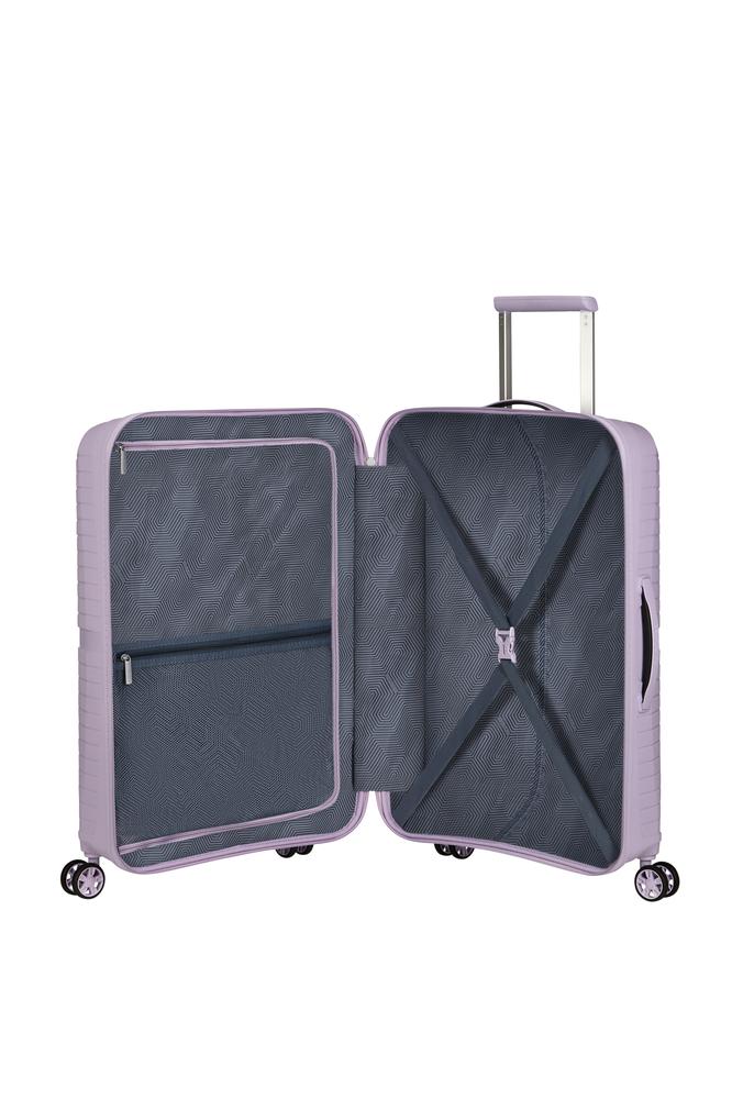 American Tourister Airconic medium koffert med 4 hjul 67 cm Stormy Lilac-Harde kofferter-BagBrokers
