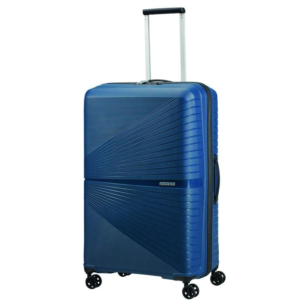 American Tourister Airconic stor koffert med 4 hjul 77 cm Midnight Navy-Harde kofferter-BagBrokers