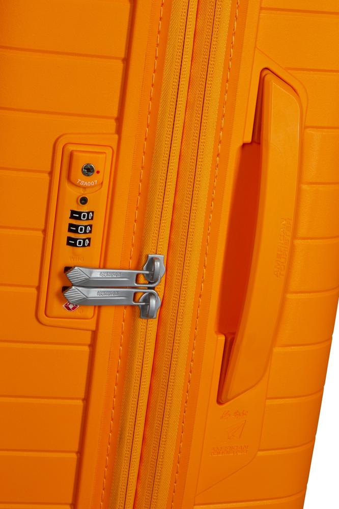 American Tourister FastForward ekspanderende medium koffert 68 cm Radiant Orange-Harde kofferter-BagBrokers