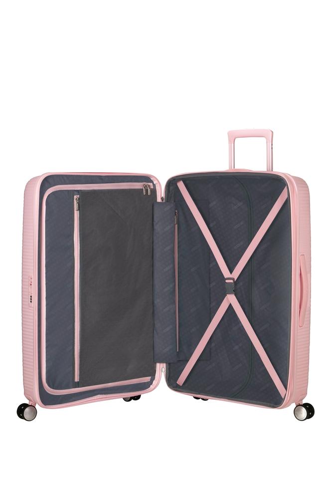 American Tourister Soundbox Ekspanderende Stor Koffert 77 cm Pastel Pink-Harde kofferter-BagBrokers