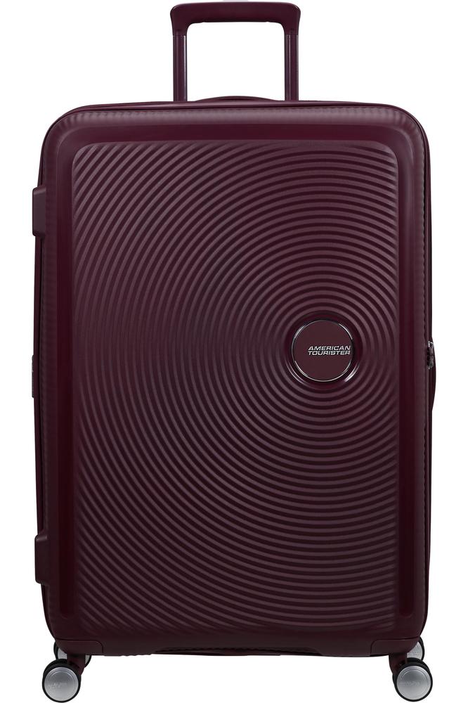 American Tourister Soundbox Ekspanderende Stor Koffert 77 cm Wild Cherry-Harde kofferter-BagBrokers