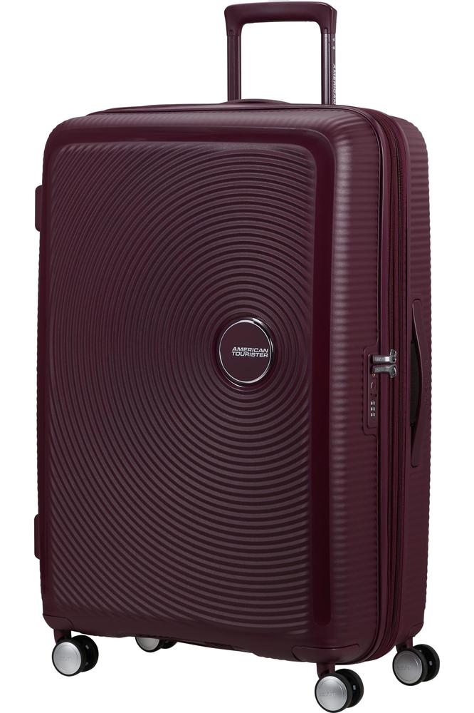 American Tourister Soundbox Ekspanderende Stor Koffert 77 cm Wild Cherry-Harde kofferter-BagBrokers