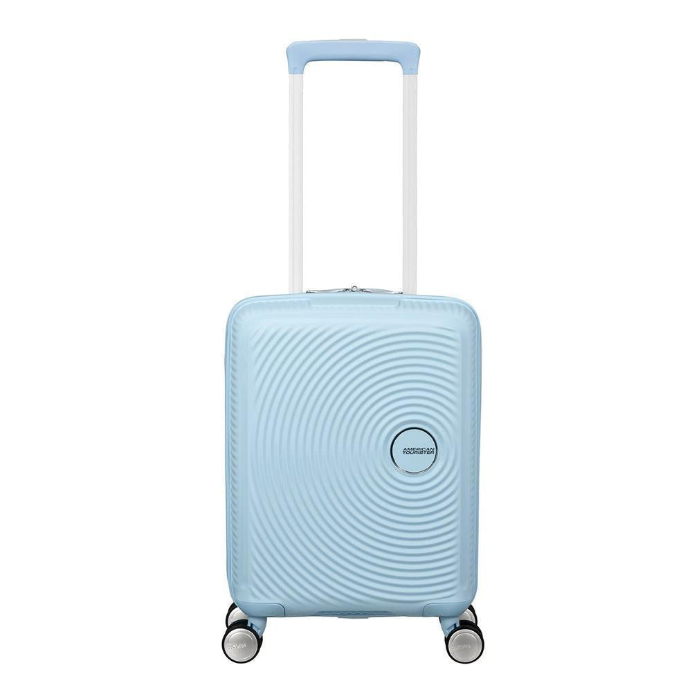 American Tourister Soundbox Mini 47 cm Pastel Blue-Harde kofferter-BagBrokers