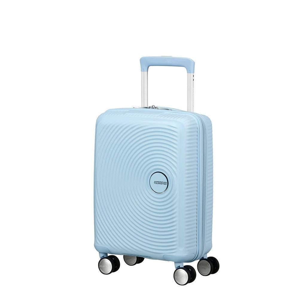 American Tourister Soundbox Mini 47 cm Pastel Blue-Harde kofferter-BagBrokers