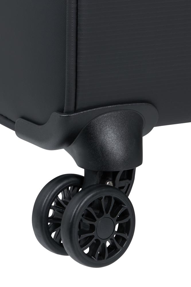 American Tourister SummerRide utvidbar medium koffert 69 cm Black-Myke kofferter-BagBrokers