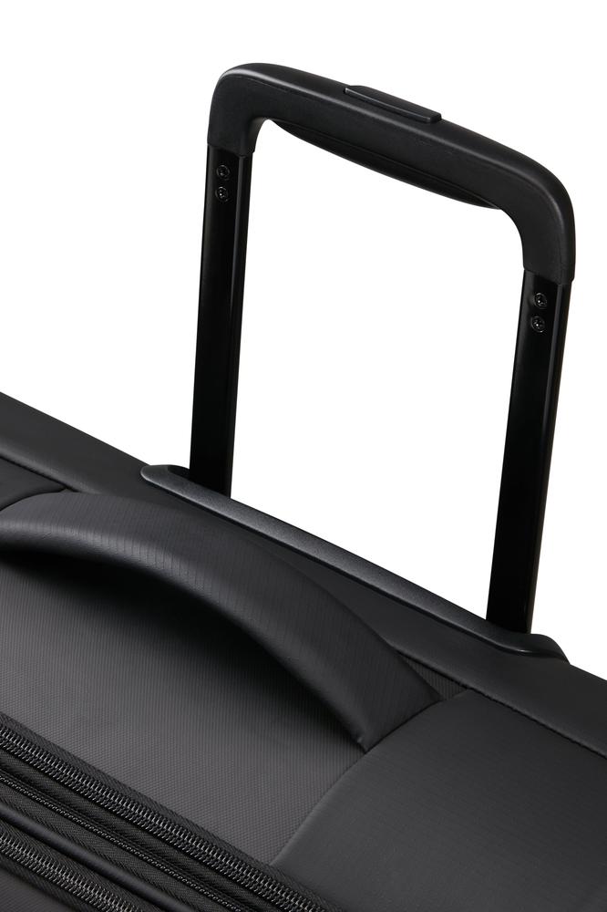 American Tourister SummerRide utvidbar medium koffert 69 cm Black-Myke kofferter-BagBrokers