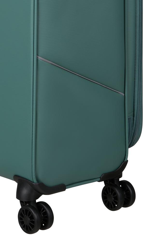 American Tourister SummerRide utvidbar medium koffert 69 cm Dark Forest-Myke kofferter-BagBrokers