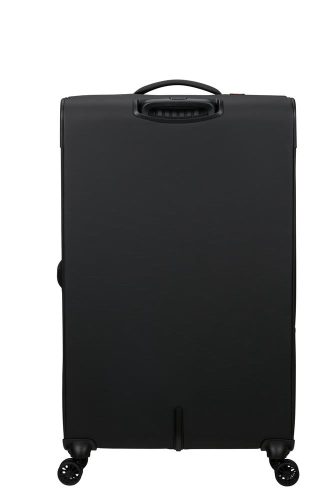 American Tourister SummerRide utvidbar stor koffert 80 cm Black-Myke kofferter-BagBrokers