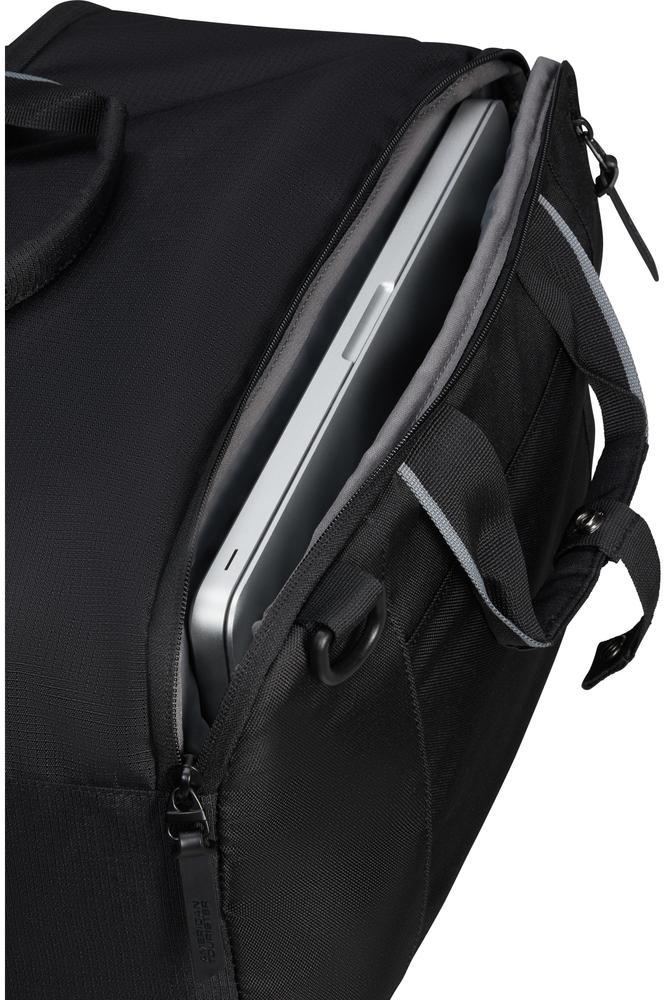 American Tourister Take2Cabin 3-Way Boarding Bag 14" Black ✅Ryanair-Bagger-BagBrokers