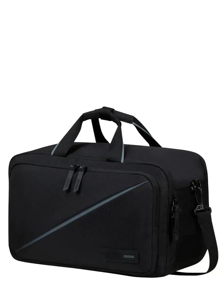 American Tourister Take2Cabin 3-Way Boarding Bag 14" Black ✅Ryanair-Bagger-BagBrokers
