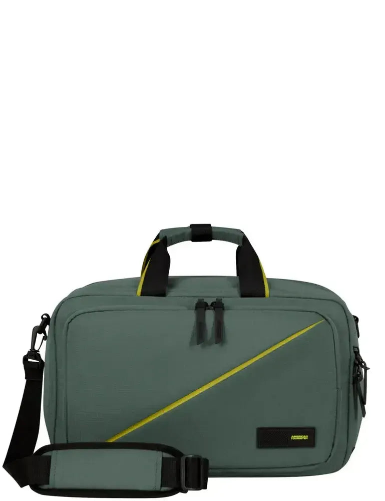American Tourister Take2Cabin 3-Way Boarding Bag 14" Dark Forest ✅Ryanair-Bagger-BagBrokers