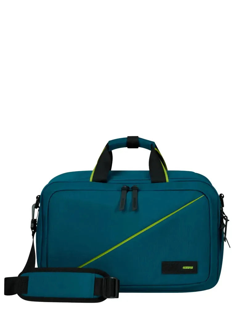 American Tourister Take2Cabin 3-Way Boarding Bag 14" Harbor blue ✅Ryanair-Bagger-BagBrokers