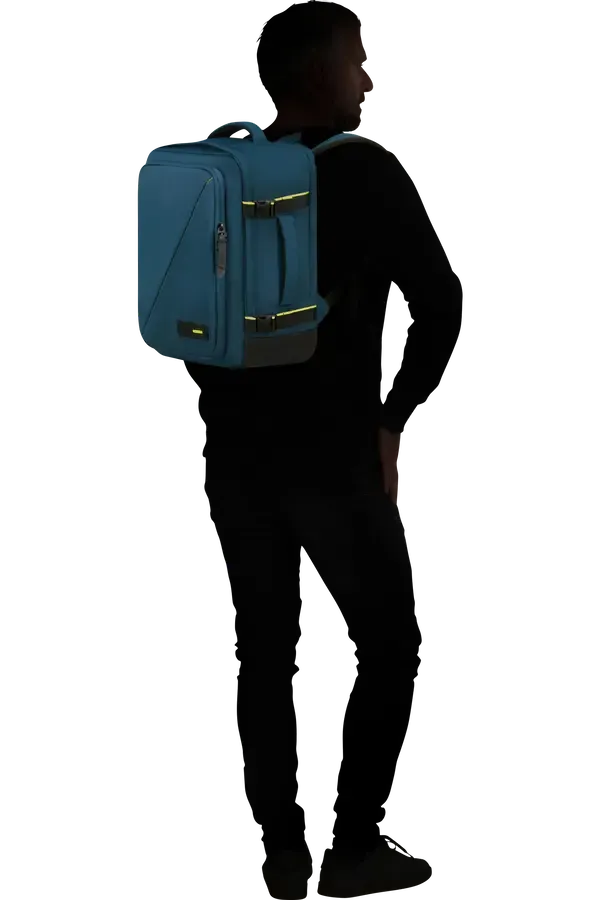 American Tourister Take2cabin S/M Ryggsekk Harbor Blue ✅Wizz Air-Sekker-BagBrokers